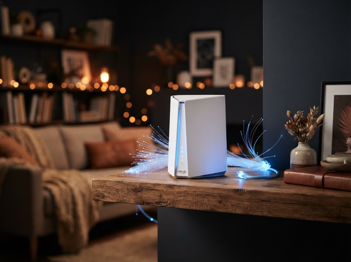 Roteador Wi-Fi 6 da Giga Telecom